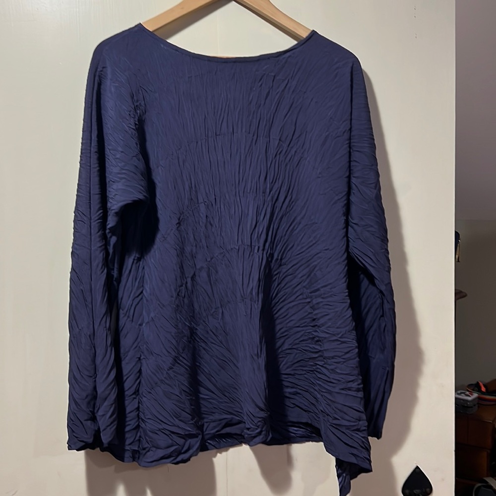 Babette SF pleated top Med